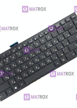 Оригинальная клавиатура для ноутбука asus e402, e402m, e403sa, l402, r417, r417s series, ru, black