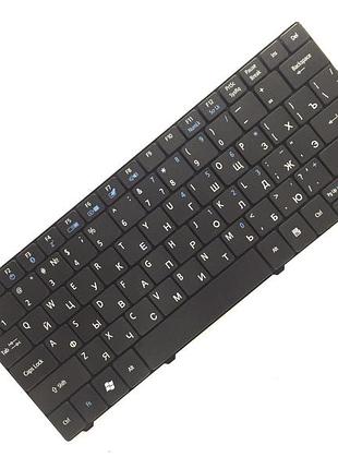Оригинальная клавиатура для ноутбука acer travelmate 8172t, travelmate 8172z series, black, ru