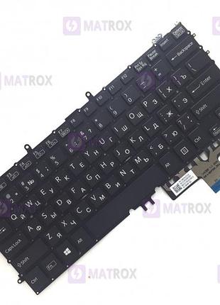 Оригинальная клавиатура для ноутбука sony vaio multi-flip svf111 series, ru, black, под подсветку