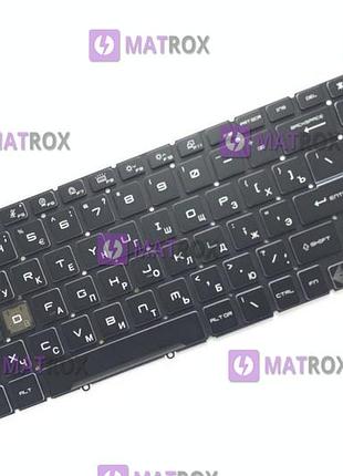 Оригінальна клавіатура для ноутбука msi pulse gl76, gf66, gl66, gf76, ms-17l1, ms-1582, ms-1583, ms-17h3 series, підсвічування
