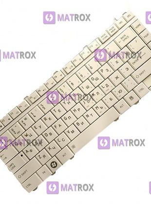 Оригинальная клавиатура для toshiba satellite l300, l305d, l305, l450, l450d series, rus, white