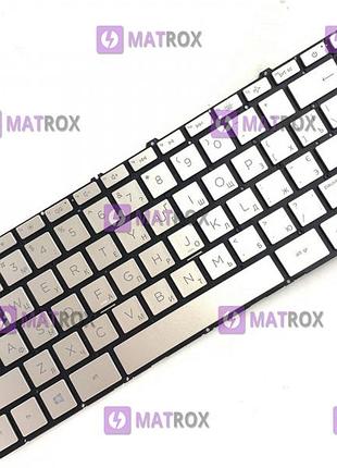 Оригинальная клавиатура для hp pavilion x360 14-dw, 14m-dw, x360 14m-dy series, золотой, подсветка
