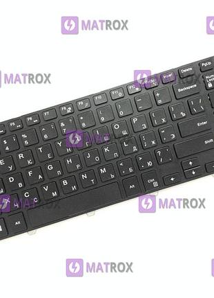 Клавиатура для ноутбука dell inspiron 5547, 15 5548, 15 5551, 15 5555, 15 5558 series, rus, black