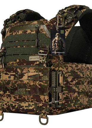 Тактический жилет - плитоноска (чехол) warmor gen.3 с быстрым боковым и верхним скидыванием мультикам (без плит) (00000003338)