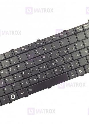 Оригинальная клавиатура для ноутбука toshiba satellite l730, l735, l740, l745 series, ru, black