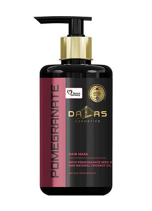 Маска для волос "dalas" с маслом гранатовых косточек и натуральным кокосовым маслом 900 мл