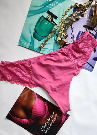 Victoria's secret pink m 38 трусики стрінги