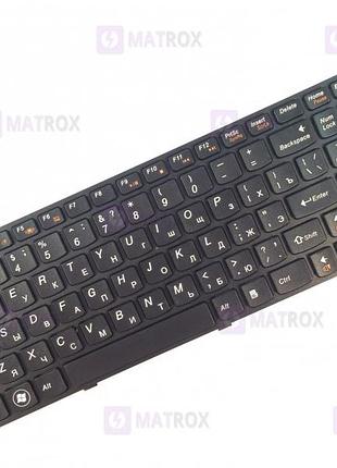Клавіатура для ноутбука lenovo ideapad b570g, ideapad b575a, ideapad b575e series, black