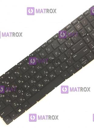 Клавіатура для ноутбука hp pavilion gaming 15-cx series, rus, black