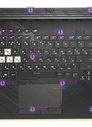 Передняя панель для asus rog strix g15 g512lw, g531gt черный