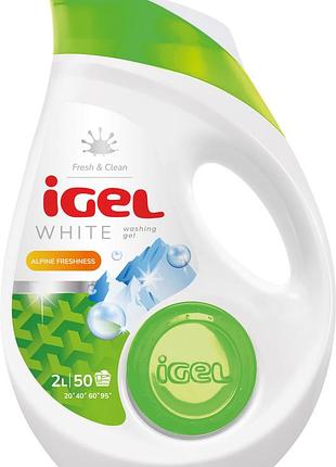 Igel гель для прання white з ароматом свіжості 2л