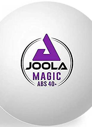 Мячи для настольного тенниса joola magic abs 40+ white 144 шт (44217)
