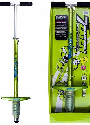Джампер pogo stick spartan допомагає покращити рівновагу та координацію. т-подібна верхня частина скакалки має ручки з губки