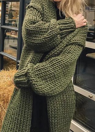 Стильний кардиган з вовни альпака