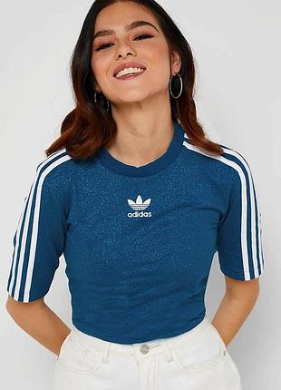 Футболка adidas люрекс