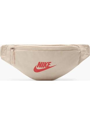 Сумка на пояс nike nk heritage s waistpack 1l бежевый уни 28 x 8 x 13 см лучшая цена с быстрой доставкой по украине