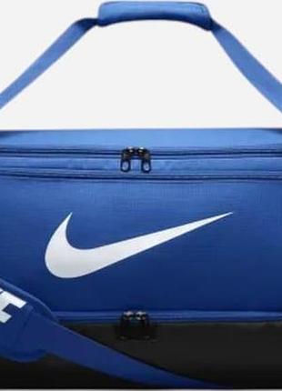 Сумка nike nk brsla m duff - 9.5 60l синий, черный уни 64 х 30 х 30 см лучшая цена с быстрой доставкой по украине
