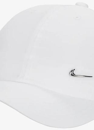 Кепка nike k nk df club cap us cb mtswsh білий діт 1size
