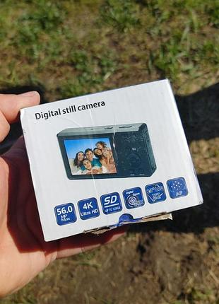 Фотоаппарат 56мп / cmos / 4k 30fps / 20x зум / черный