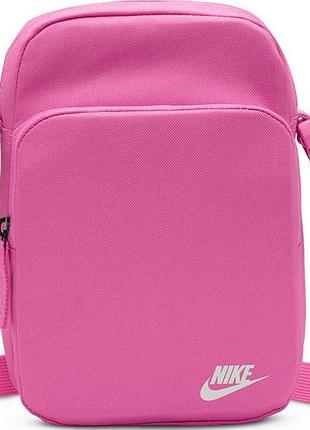 Сумка на плечо nike nk heritage crossbody розовый жин 23 х 15 х 7.5 см лучшая цена с быстрой доставкой по украине