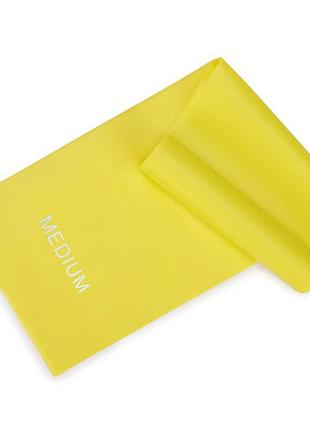 Стрічка-еспандер 9-12 кг 200х15х0.5 см m yellow generation fitness