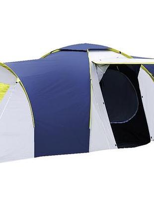 Палатка 6-ти местная presto acamper nadir 6 pro синяя - 3500мм. h2о - 8,7 кг.