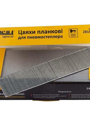 Гвозди планочные 30×1.25×1мм для пневмостеплера (5000шт) sigma (2818301)