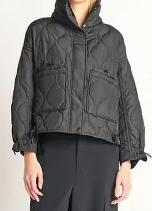 Zara ветровка женская легкая стеганая куртка с карманами
