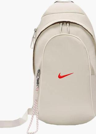 Сумка через плечо nike nk nsw essentials sling bag 8l бежевый уни 12.5 х 21 х 4 см лучшая цена с быстрой доставкой по украине