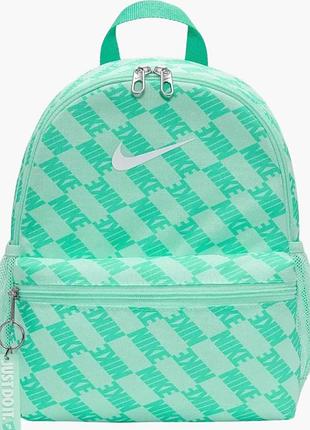 Рюкзак nike y nk brsla jdi mni bk-aop fa25 11l бирюзовый дит 25 x 33 x 13 см лучшая цена с быстрой доставкой по украине