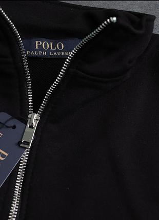 Світшот з коміром polo з вишивкою