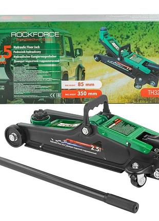Домкрат 2.5т (85-350мм) подкатной гидравлический rockforce rf-th32505