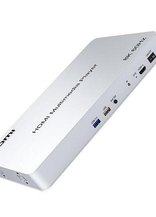 10-канальный hdmi медиаплеер powerplant (8k@60 гц) (hdmp01)