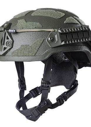Кевларовий шолом arch high cut. тм combatant. олива.
