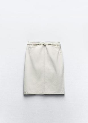 Нова джинсова спідниця zara p.l