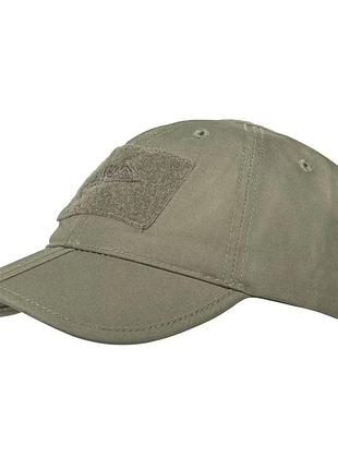 Тактическая кепка helikon polycotton ripstop складная. олива (00000005949)