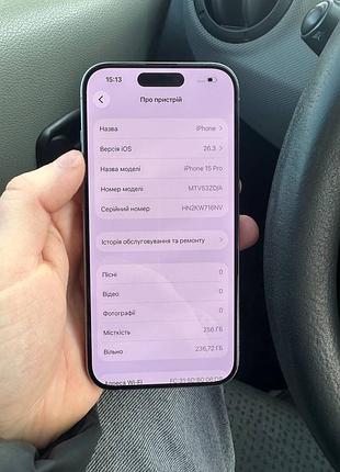 Iphone 15 pro 256 2