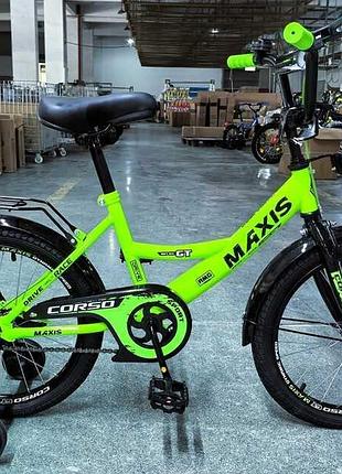 Велосипед 18" дюймів 2-х колісний "corso" maxis mx-71841