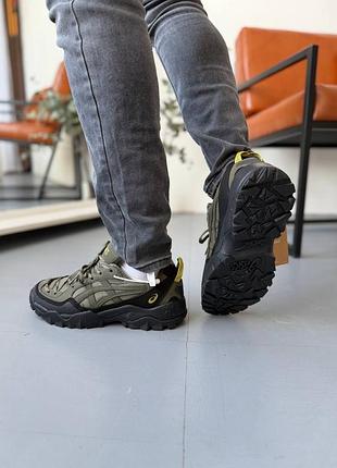 Asics gel-pickax black khaki 4