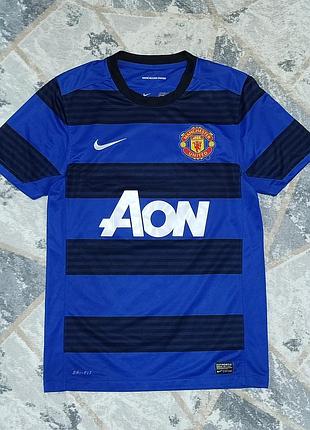 Nike manchester united 2011-2013 футболка джерси выездная найк манчестер юного