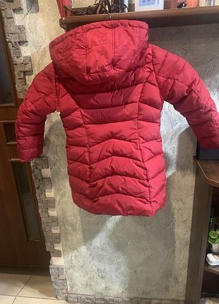 Куртка зимняя для девочек 4-5 лет 7