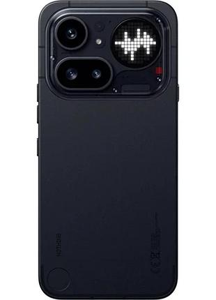 Смартфон nothing phone (4a) pro 12/256gb black, 6.78 '' amoled, 50+50+8/32 мп, snapdragon 7 gen 4, 5080 магод 4