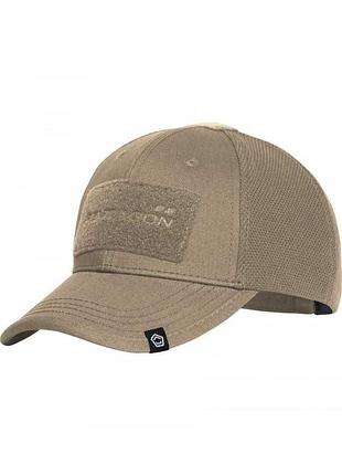 Кепка тактическая pentagon raptor bb twill/mesh. хаки (00000006506)