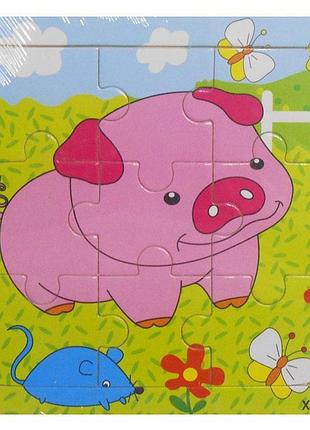 Дерев'яні пазли md 0407