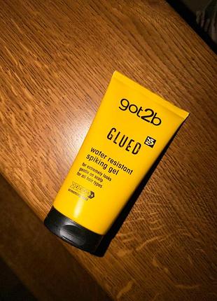 Водостійкий стайлінг-гель для волосся got2b glued spiking glue (сталева хватка)