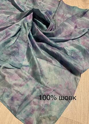 Шовкова хустка 105 х 105