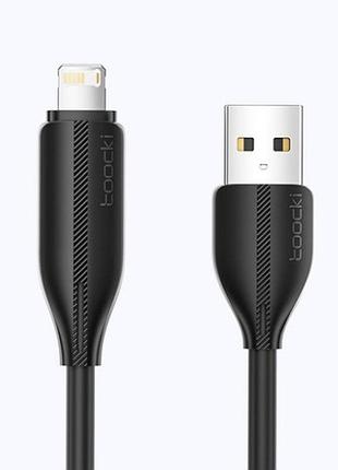Кабель toocki usb to lightning pd 2.4a для apple iphone 11,12,13,14,pro max,mini,xs,xr,x 8 ipad быстрая зарядка