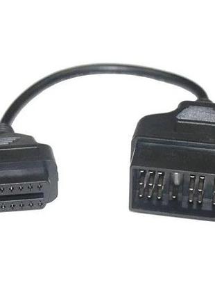 Переходник для сканера на toyota 22pin на 16 pin obd2 автомобилем, делфи, tcs, multidiag, k-line