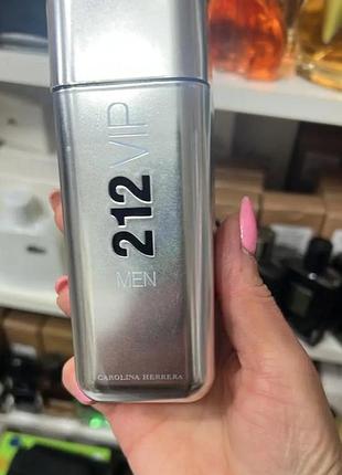 Тестер чоловічий carolina herrera 212 vip men 100 ml тестер оригінала