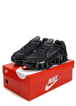 Nike shox tl all black 7
